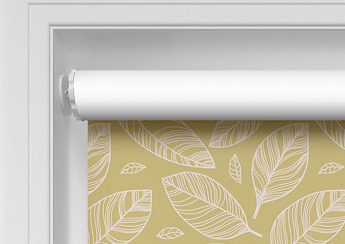 Falling Leaves, Citrine - Twist&Fit Roller Blind - Image 10